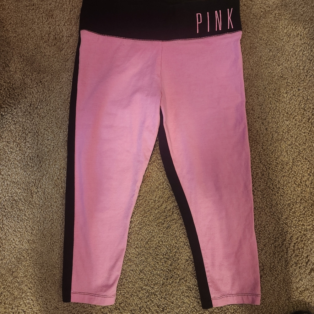Pink Victoria secret Pink yoga capris